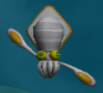 A Banana Squid in-game