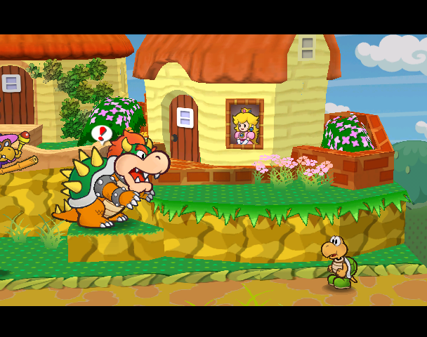 File:PMTTYD Post Ch2 Bowser and Kammy Peach Poster 3.png