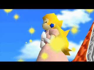 File:Peach Floating to the Ground SM64.gif