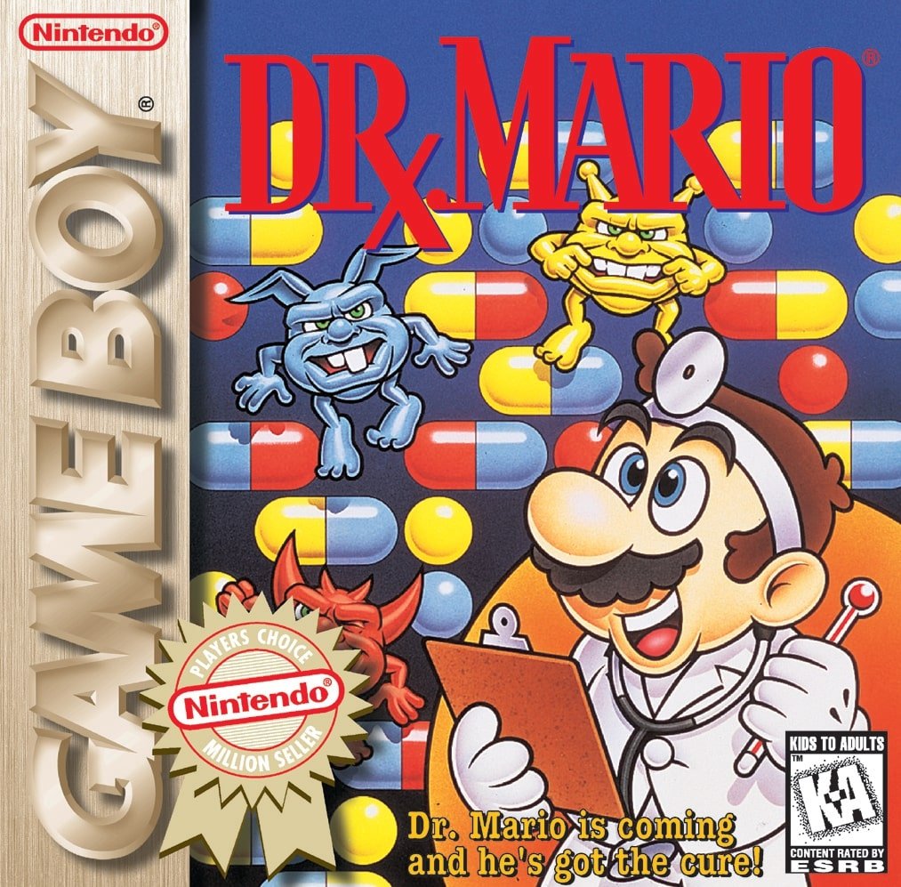 File:Gameboy Dr Mario Players Choice Cover.jpg - Super Mario Wiki, the ...