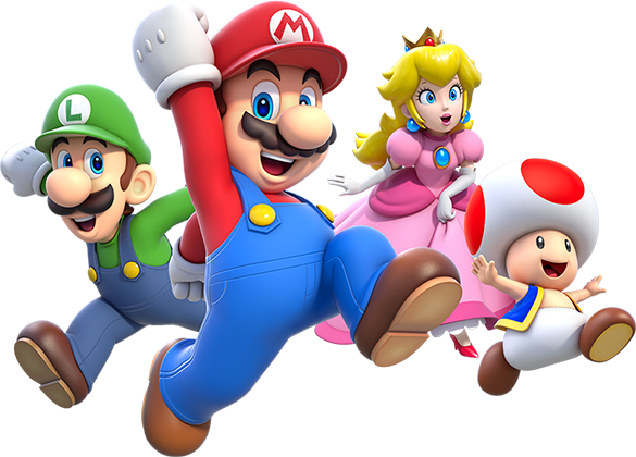 File:Mario and friends.png