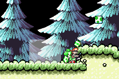 An object in Super Mario World 2: Yoshi's Island and its GBA remake.