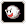 Sprite of a Boo item icon from Mario Kart: Super Circuit