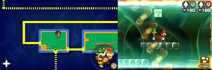 Block 24 in Energy Hold of Mario & Luigi: Bowser's Inside Story + Bowser Jr.'s Journey.