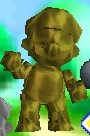 Gold Mario as an Metal Mario alternate color scheme in Mario Golf.