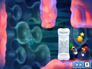 File:MLBISBJJ Screenshot Bone Thwomp Pump Works.png