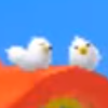 Squared screenshot of small birds from New Super Mario Bros. 2.