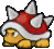 A Spiny from Paper Mario: Sticker Star