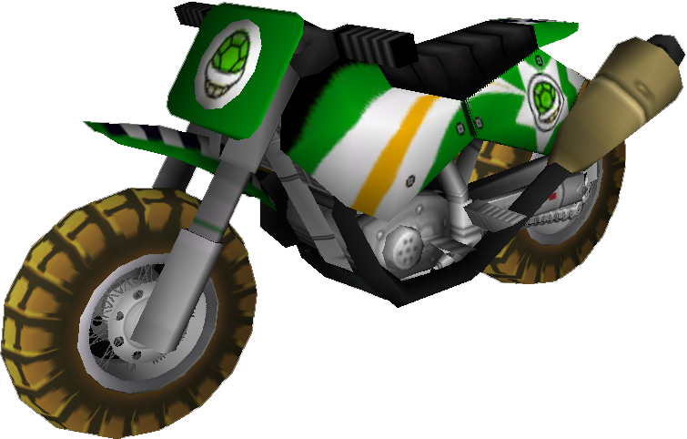 Filestandard Bike S Koopa Troopa Modelpng Super Mario Wiki The Mario Encyclopedia 