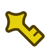 Castle Key (Yellow)