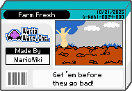 The shelf cover for one of the Job Center microgames in WarioWare: D.I.Y.