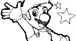 Example of a Miiverse drawing post of Mario, used on the official Japanese website for Miiverse