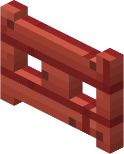 File:Minecraft Mario Mash-Up Mangrove Fence Gate Render.png