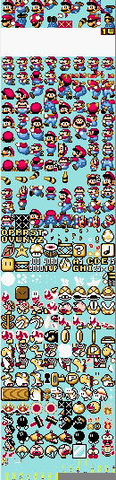 File:SMW Early Sprite Sheet.png