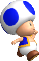 File:Blue Toad NSMBW sprite.png