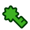 Castle Key (Green)