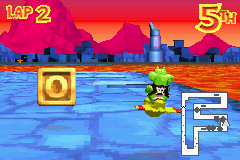 Screenshot of a letter in Diddy Kong Pilot's 2003 build