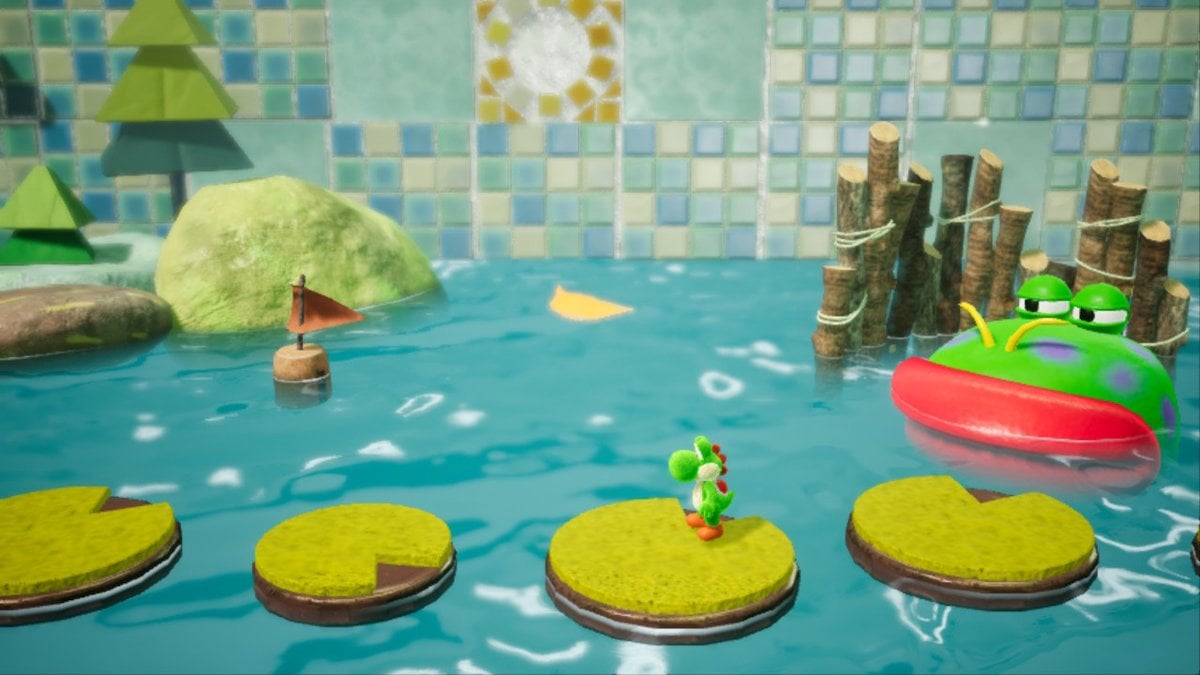 File:Lunge Fish in Yoshi's Crafted World.jpg - Super Mario Wiki, the ...