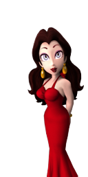 Pauline on the mini game selection screen.