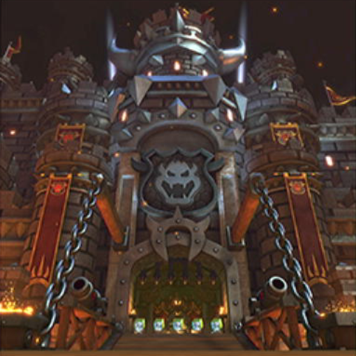 File:NSO MK8D May 2022 Week 4 - Background 3 - Bowser's Castle.png