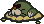 A green Monty Mole from Paper Mario