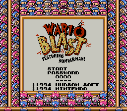 Wario Blast: Featuring Bomberman!