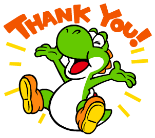 File:Yoshi (Thank You) - Super Mario Sticker.gif
