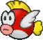 A Cheep Cheep from Paper Mario: Sticker Star