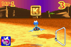 Screenshot of a letter in Diddy Kong Pilot's 2003 build