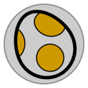 File:MKT Icon Yellow Yoshi Emblem.png