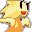 Sprite of a mission icon for the Spirit of Speed on the mission select in Yoshi Topsy-Turvy