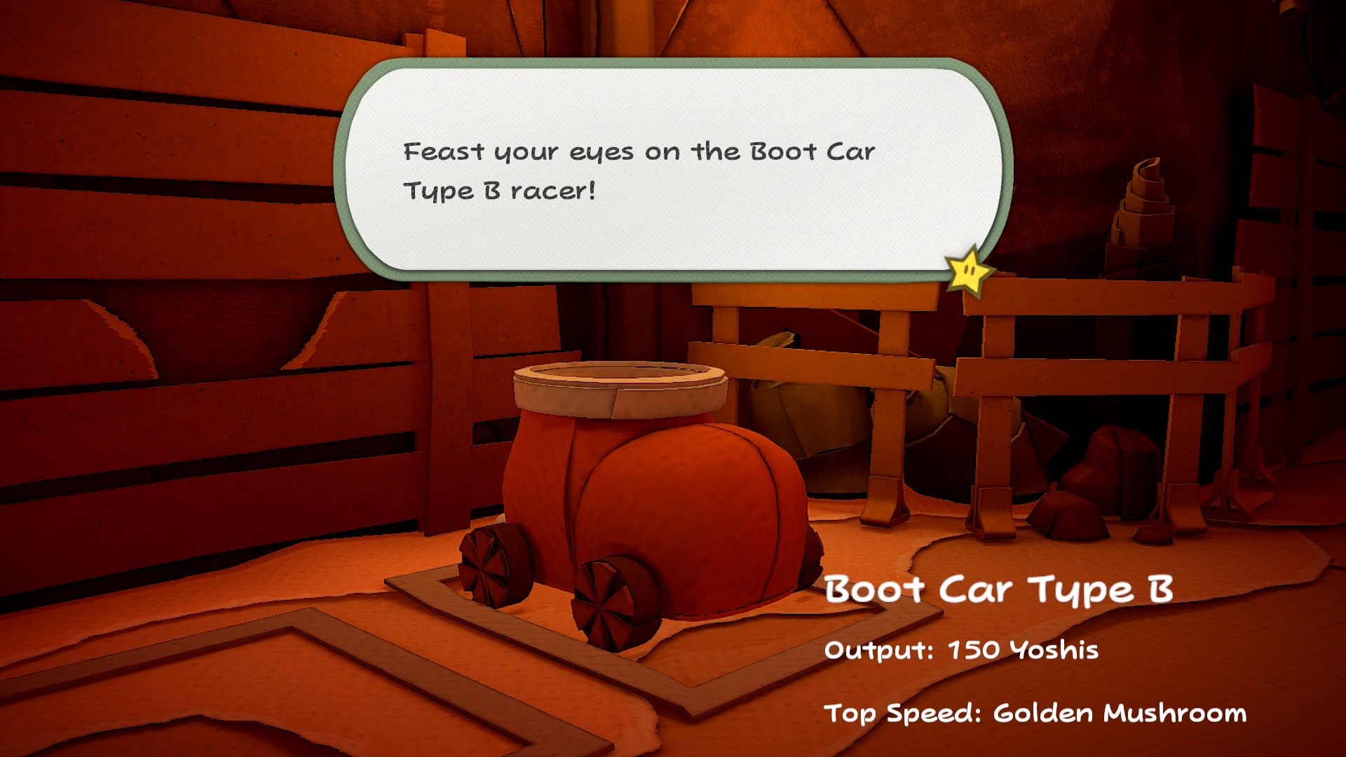 Information on the Boot Car