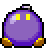 Animated sprite of Bob-omb target in Toad Shot.