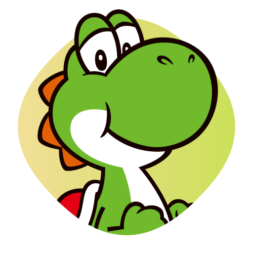 File:Sticker Yoshi - Mario Party Superstars.png