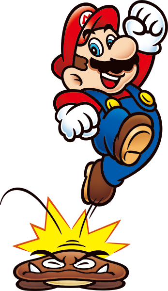 File:Mario-and-Goomba shaded.png