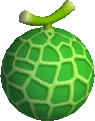 Sprite of a Tasty Melon from Donkey Kong Barrel Blast