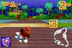 Screenshot of a letter in Diddy Kong Pilot's 2003 build