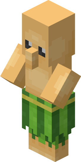 File:Minecraft Mario Mash-Up Jungle Villager Render.png