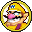 A badge from Mario Party DS with an unofficial transparency edit