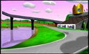 Menu icon for Royal Raceway in Mario Kart 64