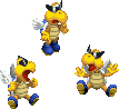 Sprite of the Koopa Paratroopa Trio from Mario & Luigi: Bowser's Inside Story + Bowser Jr.'s Journey