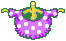A purple spotted shirt, which is a result in Splart mini-game in Mario & Luigi: Superstar Saga.