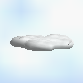 Squared screenshot of the intangible cloud from Super Mario 64.