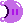8-Bit Purple Power Moon