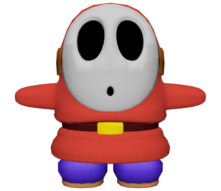 Shy Guy model from Mario Kart 8