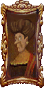 Portrait of a woman resembling Nana in Luigi's Mansion