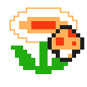 File:SMM2 Fire Flower SMB icon 2.png