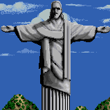 Luigi's photograph of the Christ the Redeemer Statue