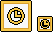 Two Timer Block sprites from Mario & Wario.