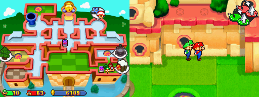 Location of the eleventh and twelfth beanholes in Princess Peach's Castle